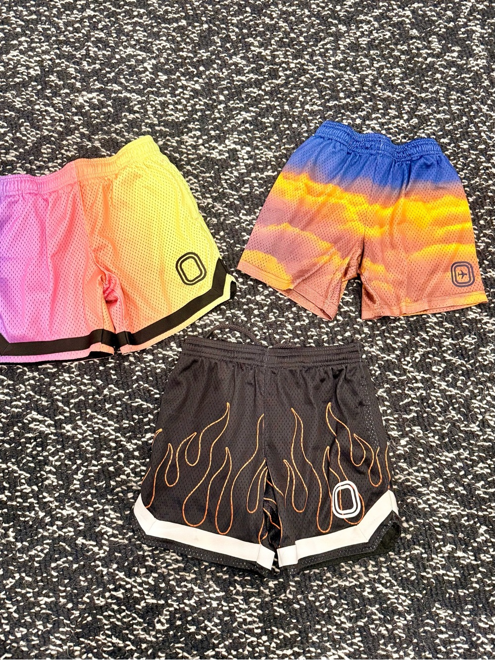 Set of 3 Overtime youth sz large Shorts - Hot Summer Set